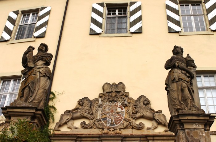 Intrarea în Castelul Horneck, sediul Muzeului Transilvănean din Gundelsheim. Foto: Mihaela Kloos-Ilea