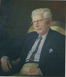 Schuster Dutz, portret de pictorul Eduard Morres. Sursa foto: siebenbuerger.de