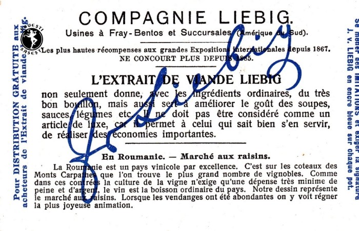 Verso-ul uneia dintre ilustrate 